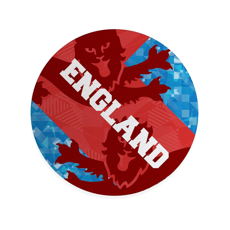 England Patchwork - Drinks Coaster - Square Or Circle