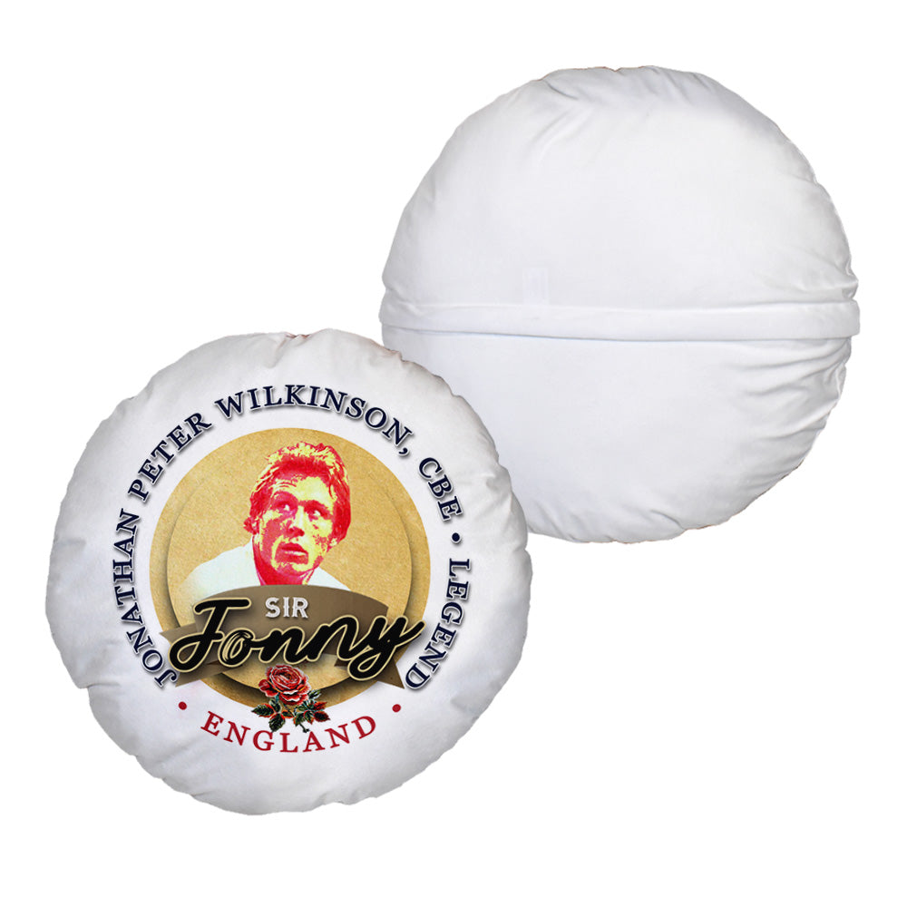 England Rugby Union Jonny  - Legend Collection - Circle Cushion 14"