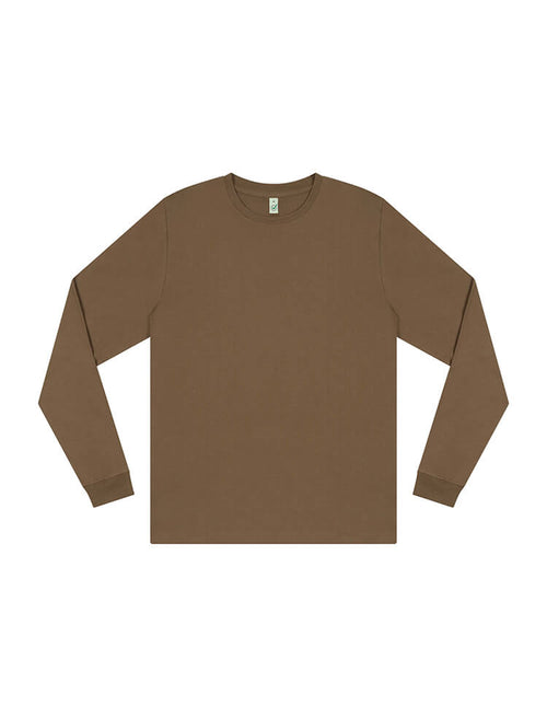 Organic Faded Long Sleeve T-shirt: Mens