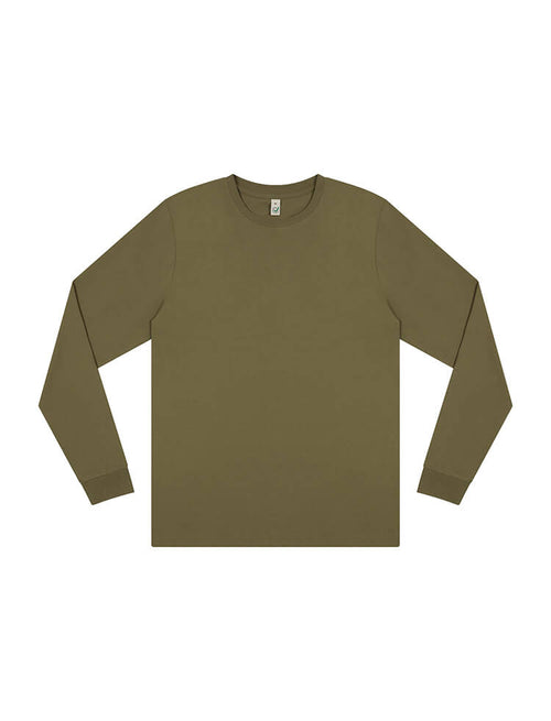 Organic Faded Long Sleeve T-shirt: Mens