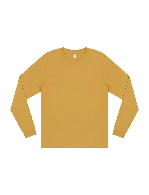 Organic Faded Long Sleeve T-shirt: Mens