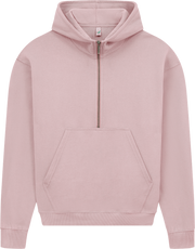 Organic Half Zip Hoodie: Womens