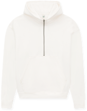 Organic Half Zip Hoodie: Womens