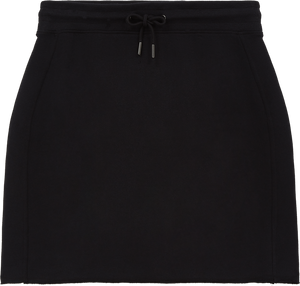 Organic Raw Hem Skirt: Womens