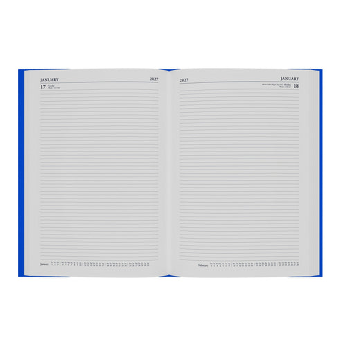 2026-2027 - Mid/Academic Year Planner - 13 Month A4 Day-to-Page Diary - Collins Debden Essential Range