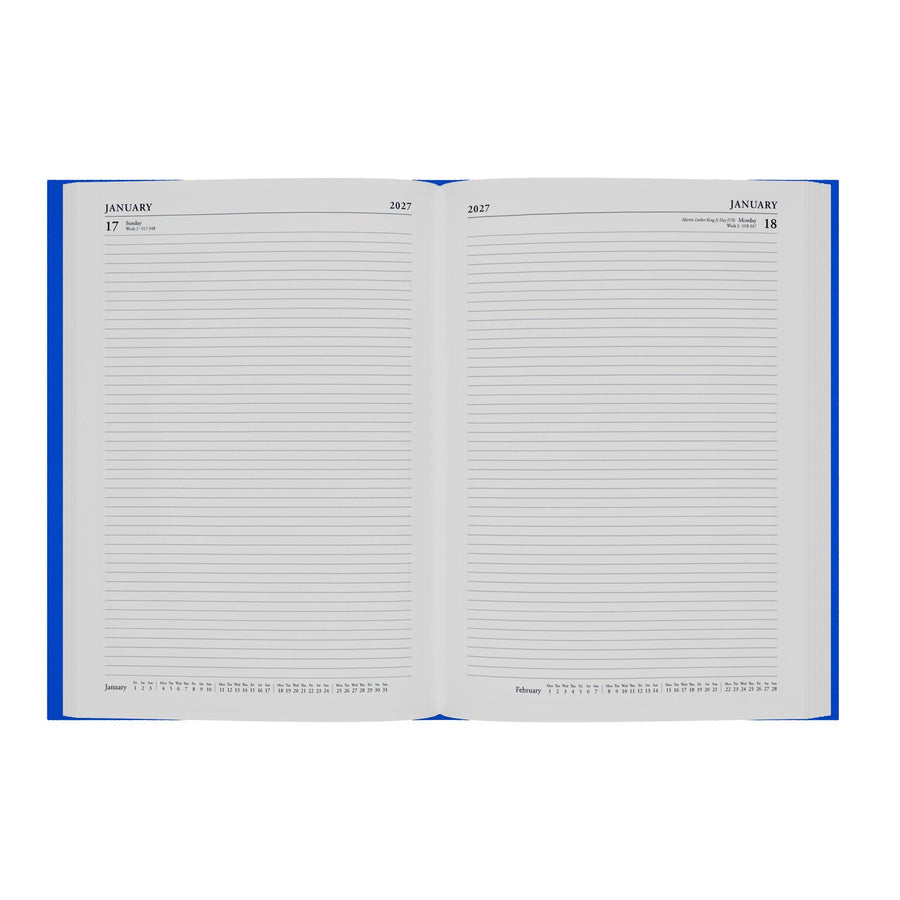 2026-2027 - Mid/Academic Year Planner - 13 Month A4 Day-to-Page Diary - Collins Debden Essential Range