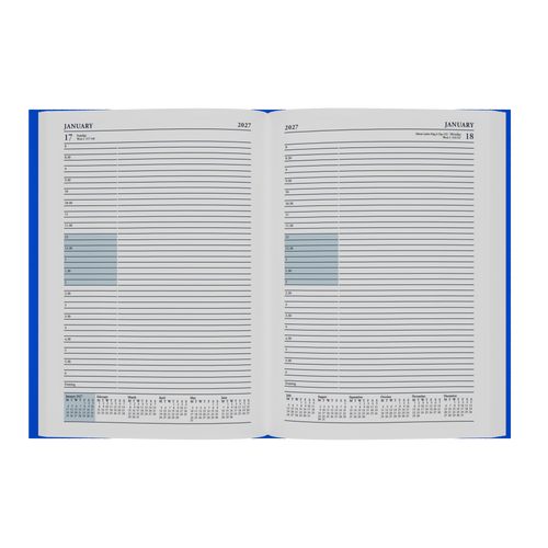 2026-2027 - Mid/Academic Year Planner with Appointments - 13 Month A4 Day-to-Page Diary - Collins Debden Essential Range