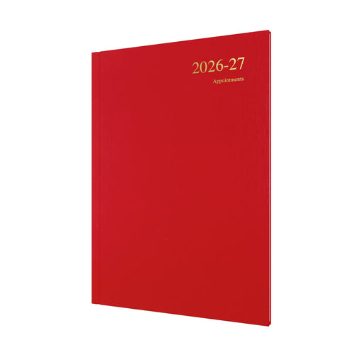 2026-2027 - Mid/Academic Year Planner with Appointments - 13 Month A4 Week-to-View Diary - Collins Debden Essential Range