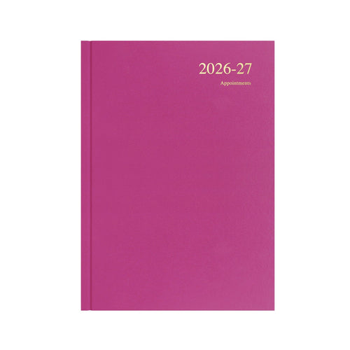 2026-2027 - Mid/Academic Year Planner with Appointments - 13 Month A4 Week-to-View Diary - Collins Debden Essential Range