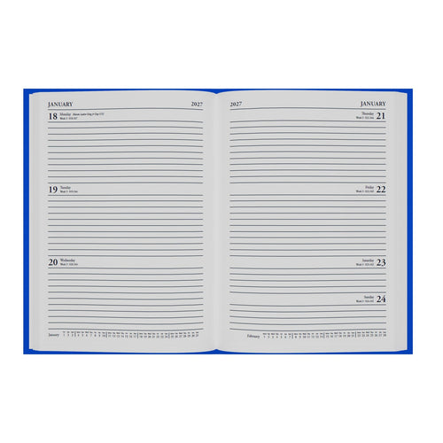2026-2027 - Mid/Academic Year Planner - 13 Month A5 Week-to-View Diary - Collins Debden Essential Range