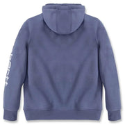 Carhartt 102791 Womens Clarksburg Relaxed Fit Midweight Logo Sleeve Sweatshirt