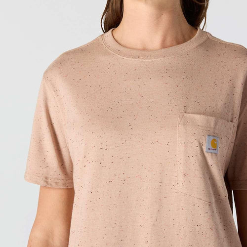 Carhartt 103067 Women's Loose Fit Heavyweight Short Sleeve K87 Pocket T-Shirt