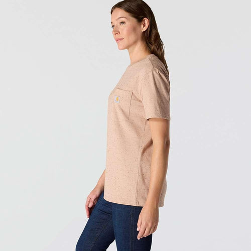 Carhartt 103067 Women's Loose Fit Heavyweight Short Sleeve K87 Pocket T-Shirt