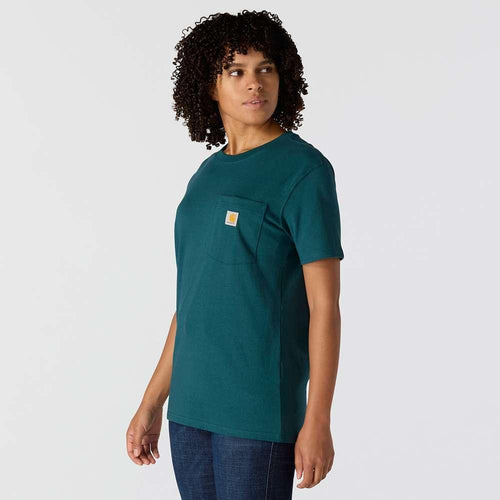 Carhartt 103067 Women's Loose Fit Heavyweight Short Sleeve K87 Pocket T-Shirt