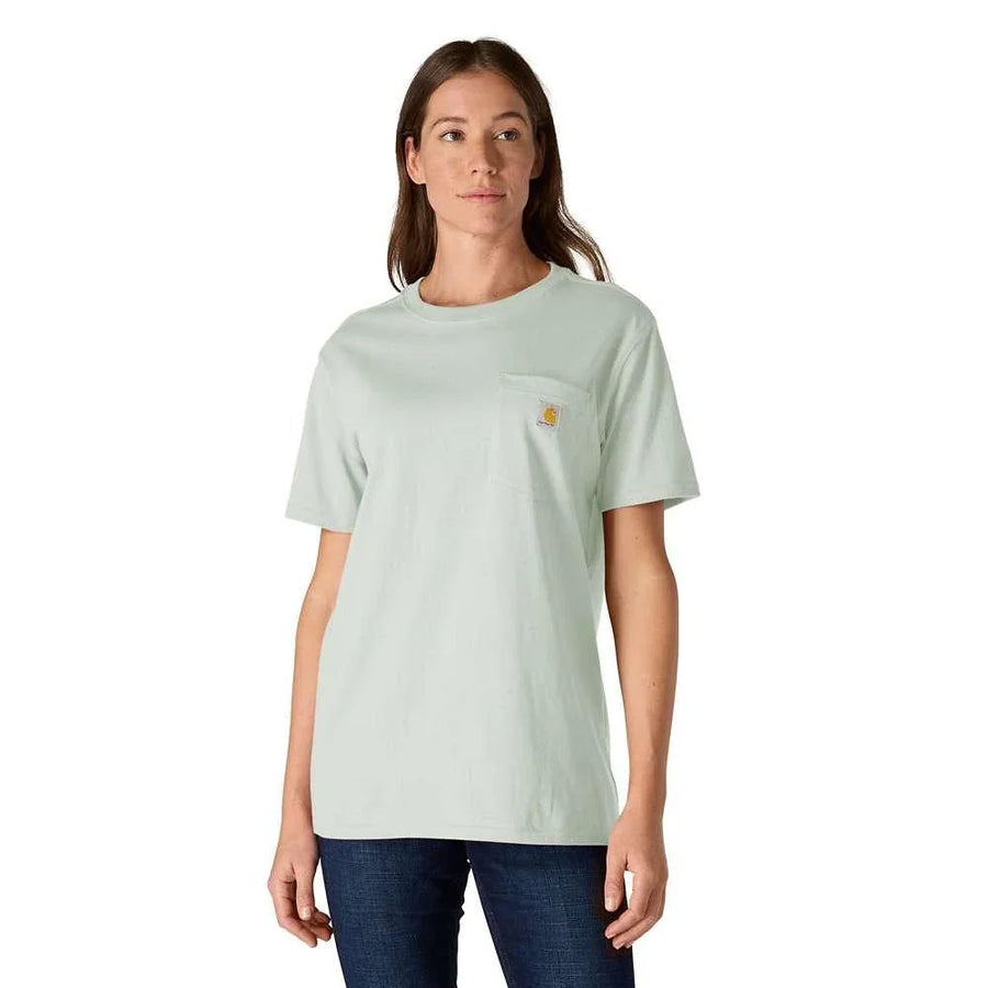 Carhartt 103067 Women's Loose Fit Heavyweight Short Sleeve K87 Pocket T-Shirt