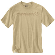 Carhartt 103361 Relaxed Fit Heavyweight Short Sleeve Logo Graphic T-Shirt