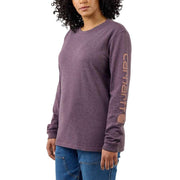 Carhartt 103401 Womens Loose Fit Heavyweight Long Sleeve Graphic T-Shirt