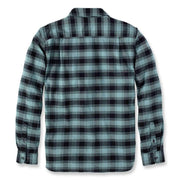 Carhartt 105945 Rugged Flex Relaxed Fit Midweight Flannel Long-Sleeve Plaid Shirt