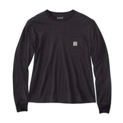 Carhartt 106121 Women's Relaxed Fit Lightweight Long-Sleeve Pocket T-Shirt