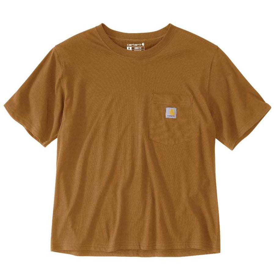 Carhartt 106122 Women's Loose Fit Lightweight Short-Sleeve Crewneck T-Shirt