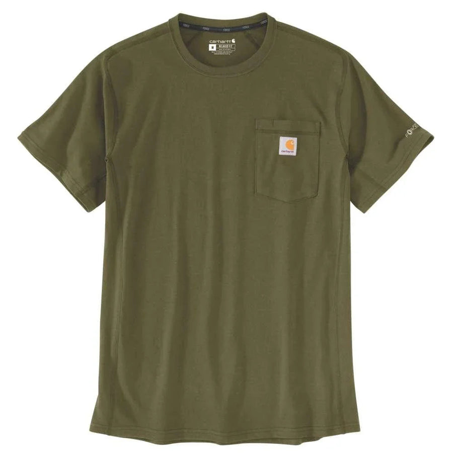 Carhartt 106652 Force Relaxed Fit Midweight Short-Sleeve Pocket T-Shirt