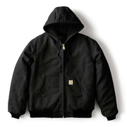 Carhartt 106673 J140 Loose Fit Firm Duck Insulated Flannel-Lined Active Jac