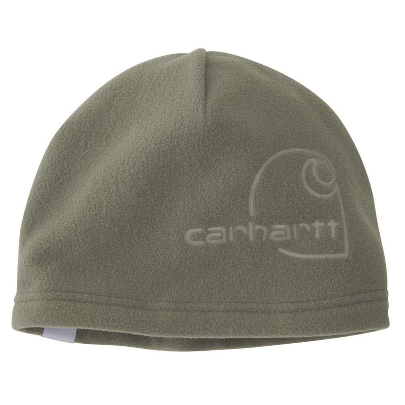 Carhartt 107186 Fleece Debossed Beanie Hat