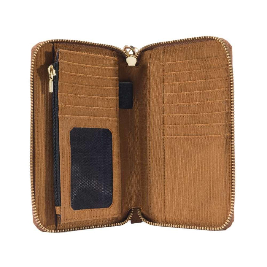 Carhartt B0000246 Nylon Duck Lay-Flat Clutch Wallet