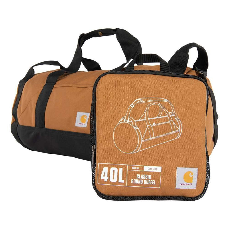 Carhartt B0000500 40L Classic Round Duffel Bag