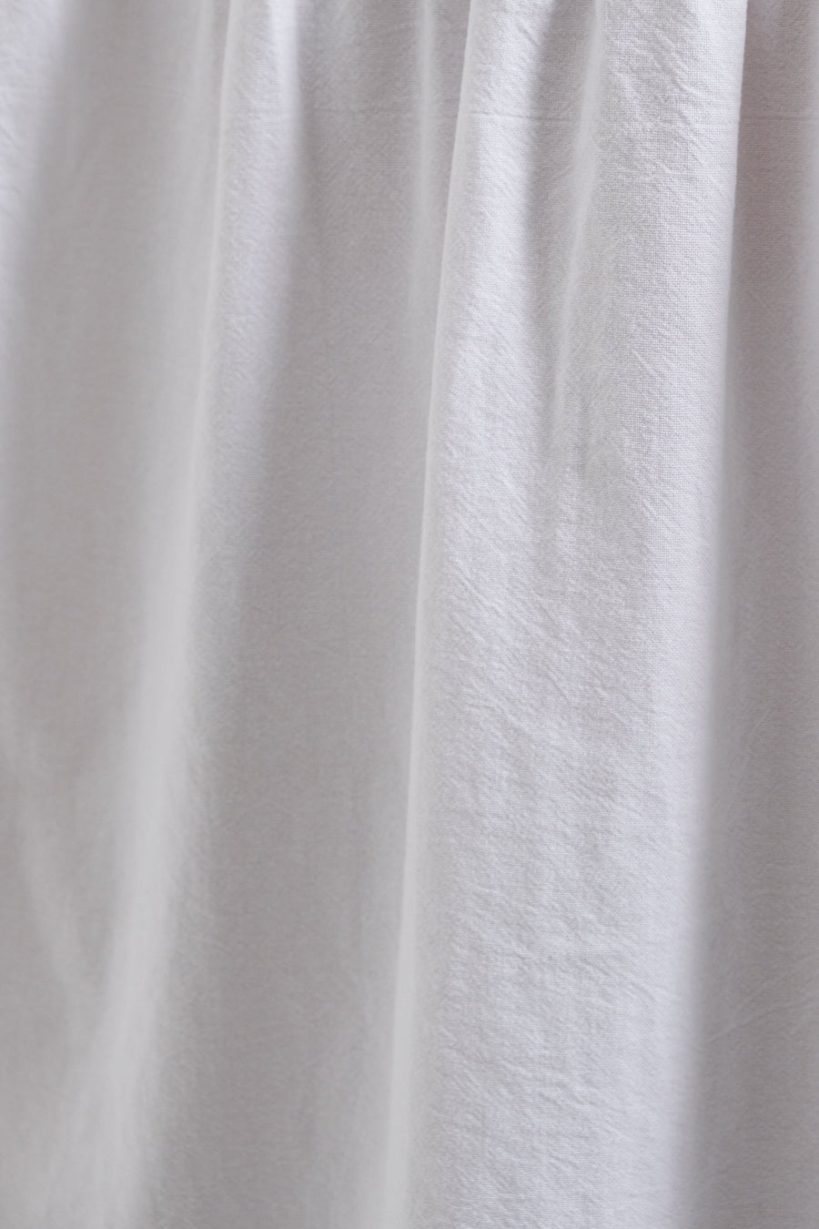 Lea Recycled Cotton Square Neck Short Sleeve Blouse - White