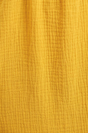 Mayanna Double Gauze Blouse - Mustard