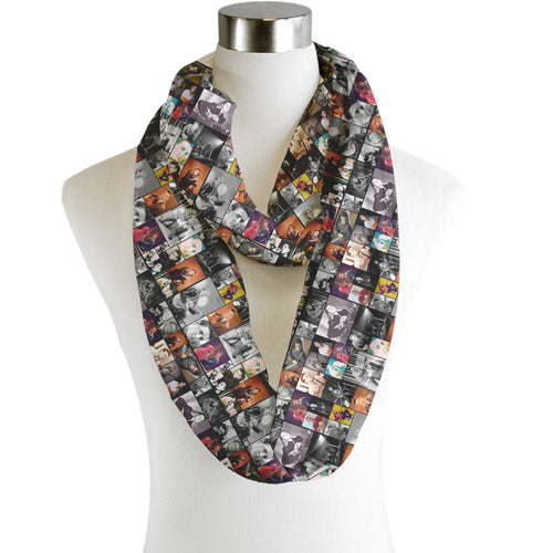 Eddie Cochran Montage - Scarf - Infinity  - Chiffon