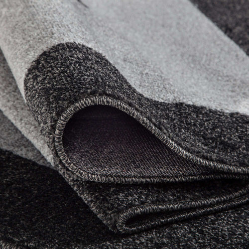 Ephesus Grey Black Rug | 7439GB