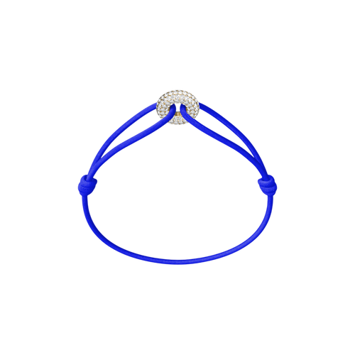 Mini Golden Soho Pavé Cord Bracelet
