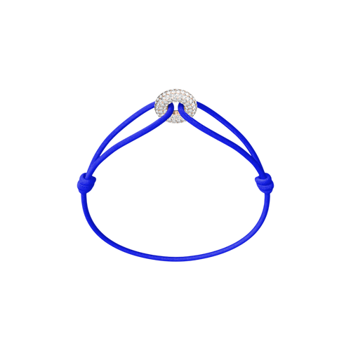 Mini Rose Soho Pavé Cord Bracelet