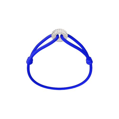 Rose Soho Pavé Cord Bracelet