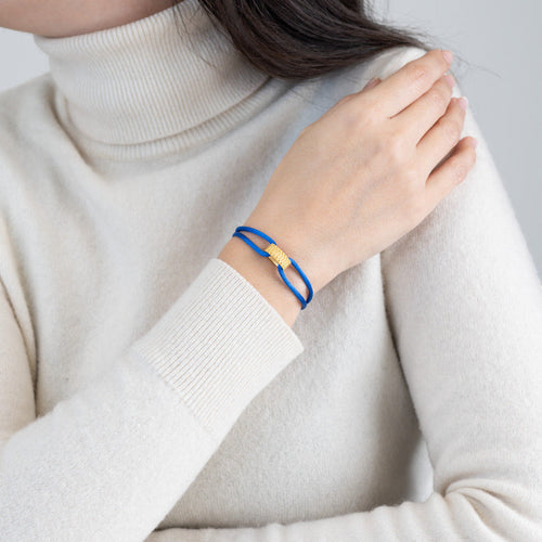 Golden Regent Cord Bracelet