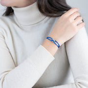 Silver Soho Diamond Cord Bracelet