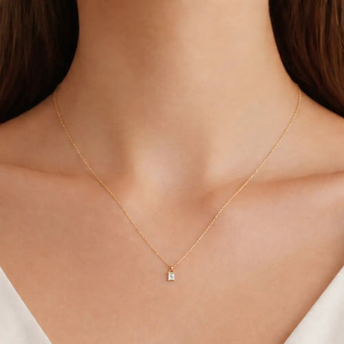 Emily Luxe Sterling Silver Plated Necklace