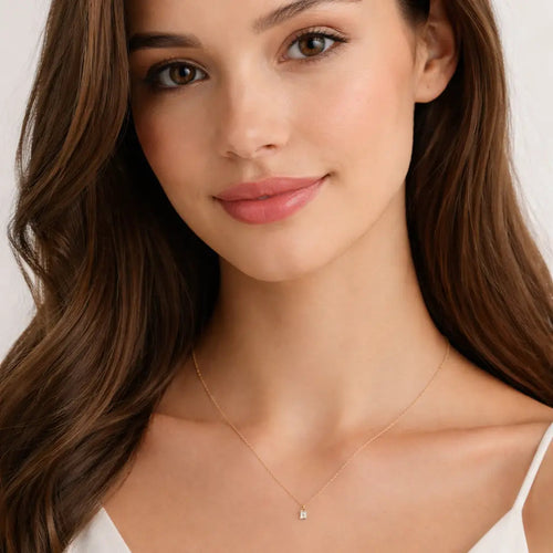 Emily Luxe Sterling Silver Plated Necklace