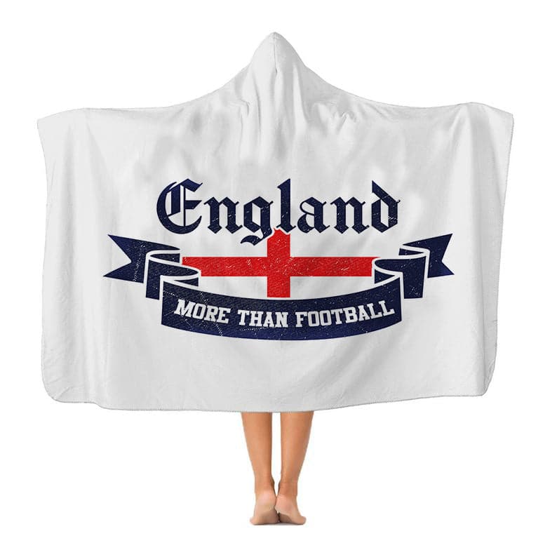 England - St George - More Than Football - Hooded Blanket