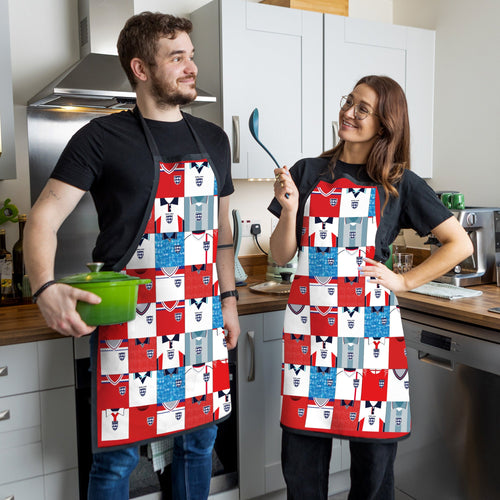 England - Kit Montage - Water-Resistant Adults Apron