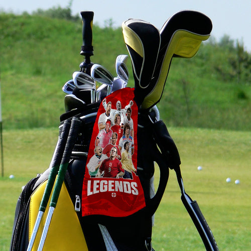 England Legend Montage  - Golf Towel
