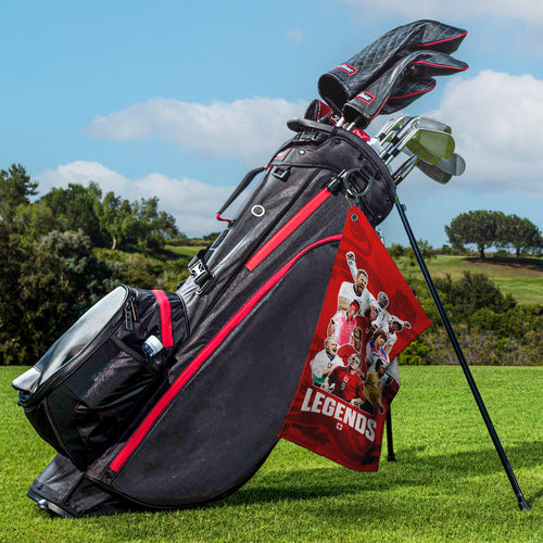 England Legend Montage  - Golf Towel
