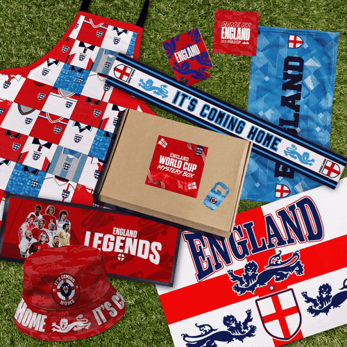 England WC26 BBQ Box Bundle | Retro Man Cave Set