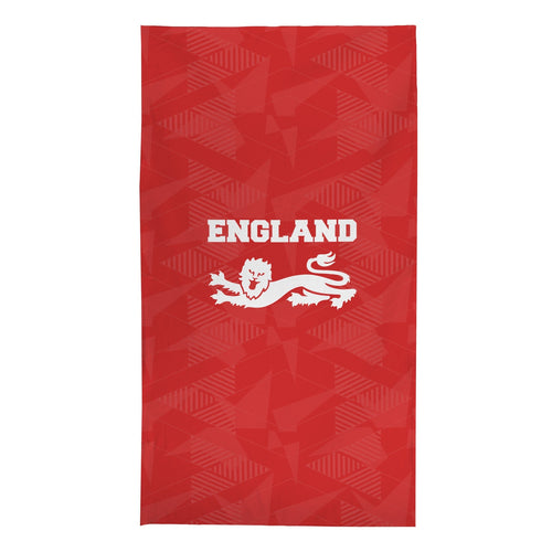 England Red - WC26 - Retro Beach Towel - 150cm x 75cm