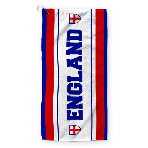 England Stripe - WC26 - Golf Towel