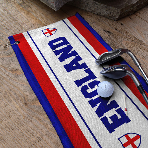 England Stripe - WC26 - Golf Towel