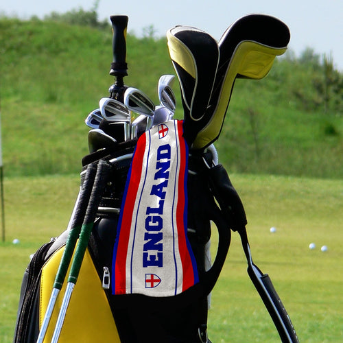 England Stripe - WC26 - Golf Towel