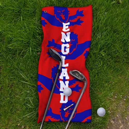England Blue Lions - WC26 - Golf Towel